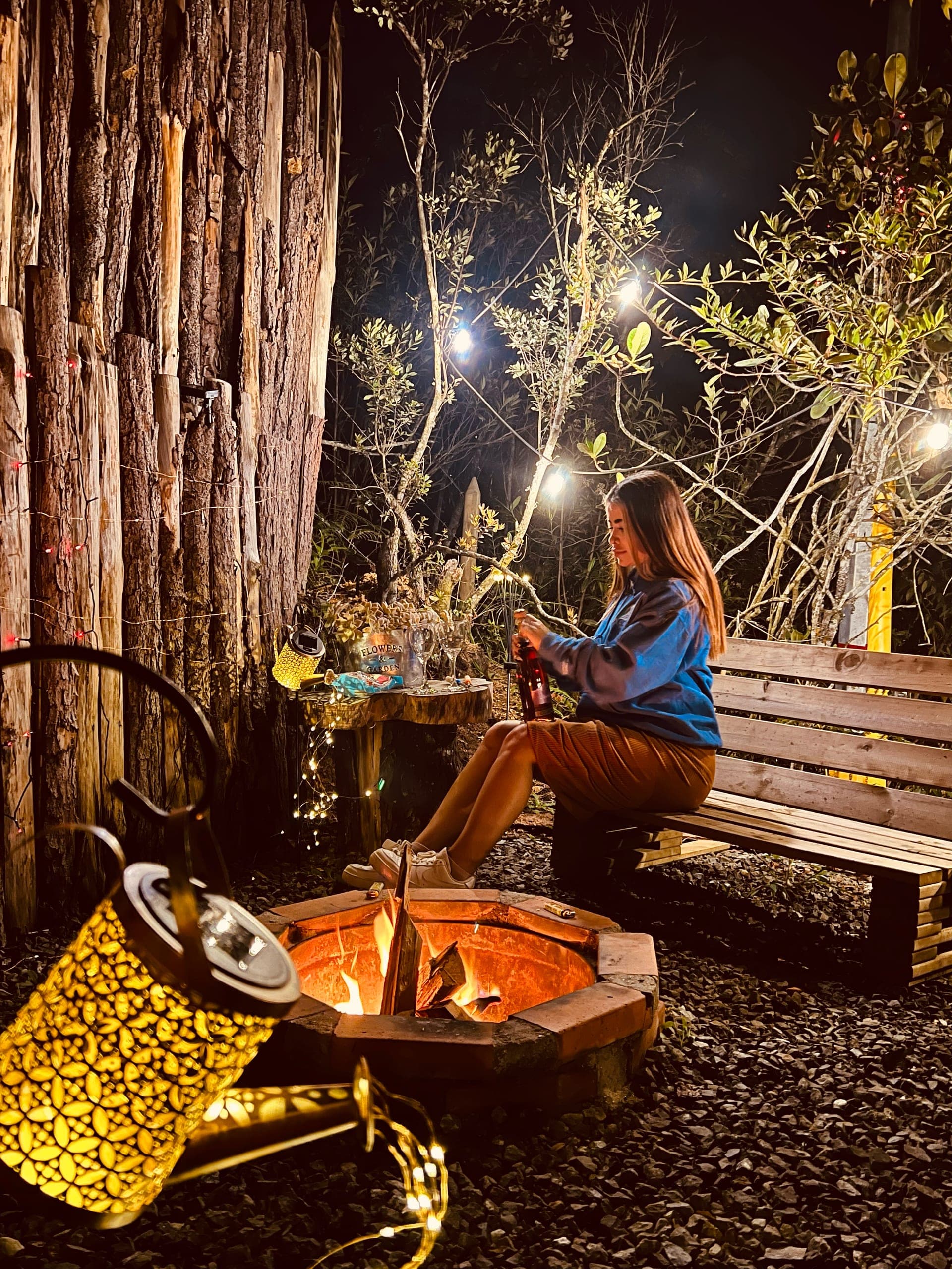 Deck gigante y zona social · Alaia Chalet
